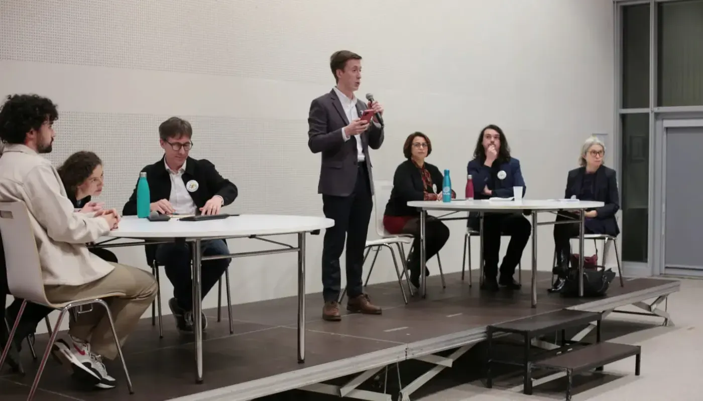 Lancement de la campagne, salle du Mont-Blanc, le 12 décembre 2025