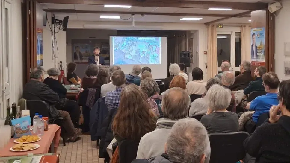 Réunion publique à la salle des Bas-Graviers, le 12 février 2026