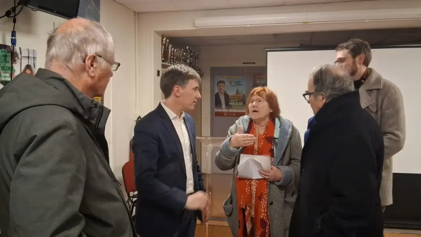 Réunion publique à la salle des Bas-Graviers, le 12 février 2026