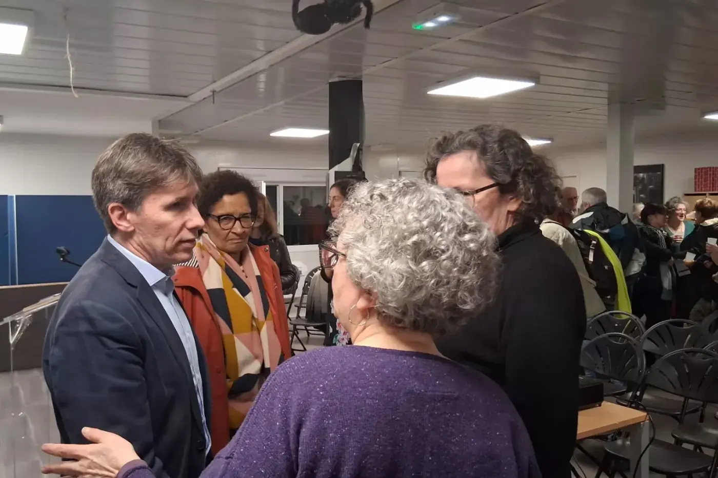 Réunion publique au centre de loisirs provisoire Paul Roze, le 6 février 2026